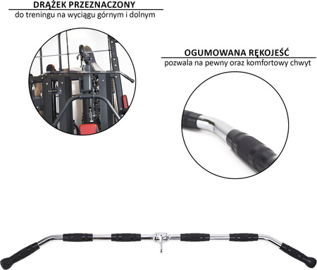 Uchwyt drążek do wyciągu atlasu HMS UW14