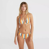 Damski strój kąpielowy dwuczęściowy O'neill MARGA - RITA BIKINI SET orange multistripe rozmiar 38c