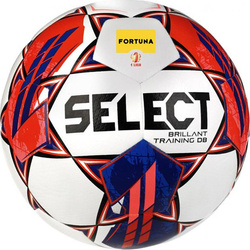 Piłka nożna Select Derbystar Brillant Training DB v23 biało-czerwono-niebieska 18180