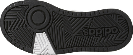 Buty dziecięce adidas Hoops Mid czarne GW0402