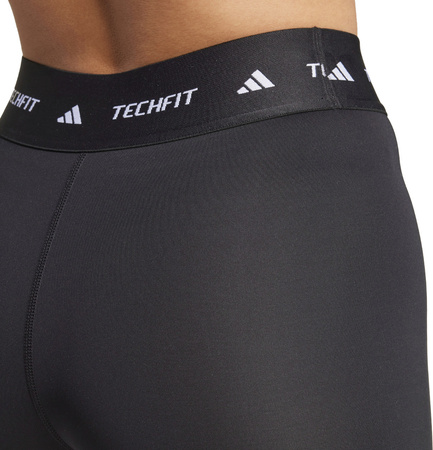Spodenki damskie adidas TechFit Short czarne IT2275