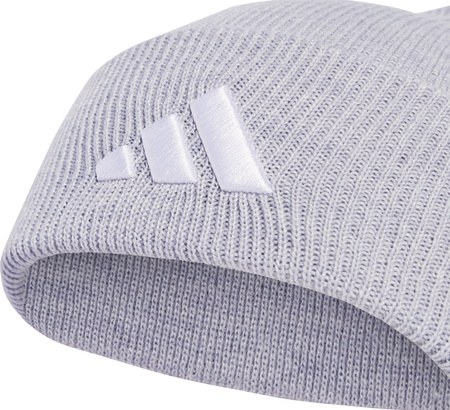 Czapka adidas New Logo Beanie Cuff szara JX5746