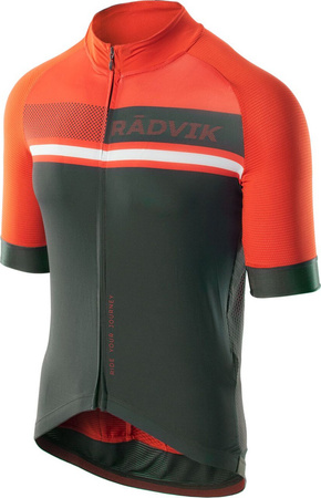 Męska koszulka rowerowa Radvik Foxtrot GTS turkusowa rozmiar S