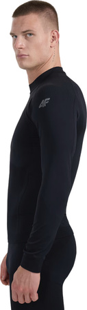 Koszulka termoaktywna męska 4F M224 czarna 4FWAW25USEAM224 20S