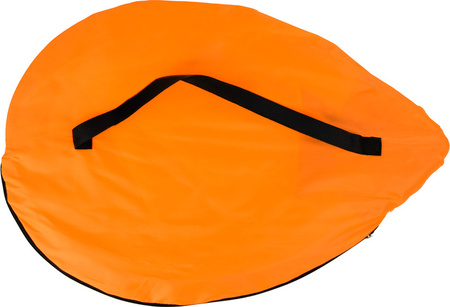 Bramka piłkarska treningowa samorozkładająca pop-up SMJ Sport pomarańczowa 76x45x45 cm