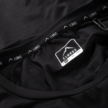 Męska koszulka z krótkim rękawem Elbrus Jari czarny rozmiar S