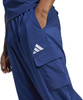 Spodnie męskie adidas Essentials Small Logo Cargo niebieskie JD1825