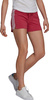 Spodenki damskie adidas Essentials Slim Short bordowe GM5530