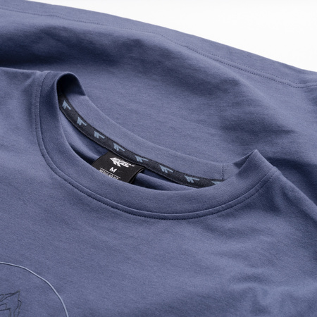 Męska Koszulka Z Krótkim Rękawem Hogan Sp dark grey melange rozmiar XL