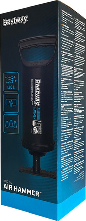 Pompka kempingowa turystyczna Bestway Air Hammer 14'' wysokość 36cm