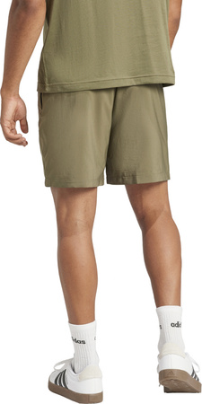 Spodenki męskie adidas Essentials Small Logo Chelsea oliwkowe JF1113