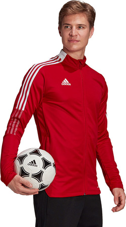 Bluza męska adidas Tiro 21 Track czerwona GM7308