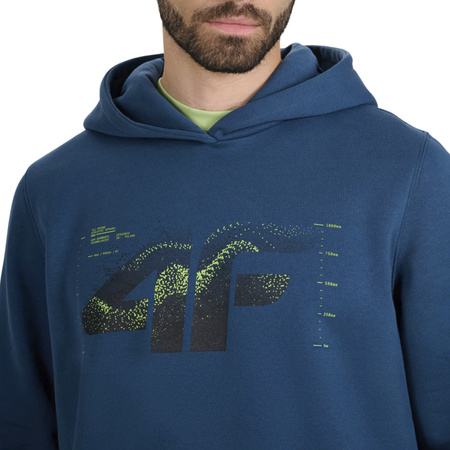 Bluza męska 4F M1904 niebieska 4FWAW25TSWSM1904 46S