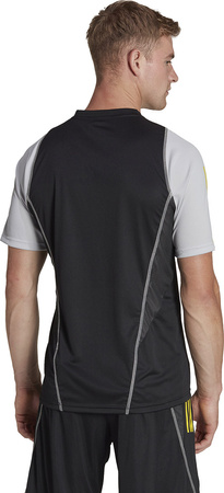 Koszulka męska adidas Tiro 23 Competition Jersey czarno-szara HU1295