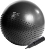 Piłka gimnastyczna masujaca fitness HMS yb03n 75cm czarna