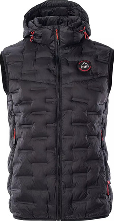 Męska kamizelka z kapturem pikowana Elbrus Mines Vest Primaloft rozmiar S