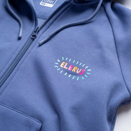 Dziecięca bluza bawełniana rozpinana z kapturem Elbrus Ragna Tg rozmiar 164
