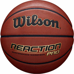 Piłka do koszykówki koszykowa Wilson Reaction Pro 295 brązowa WTB10137XB07