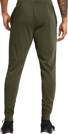 Spodnie męskie Under Armour Rival Terry Jogger khaki 1380843 390