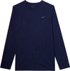 Koszulka męska Longsleeve 4F M375 granatowa 4FWMM00TLONM375 31S
