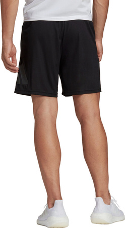 Spodenki treningowe krótkie męskie adidas Train Essentials Logo Training czarne IB8122