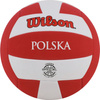 Piłka siatkowa Wilson Super Soft Play VB Polska offcial size biało-czerwona WTH90118XBPO