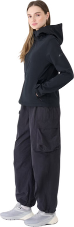Kurtka damska softshell 4F F320 czarna 4FWSS25TSOFF320 20S