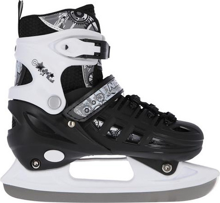 Łyżworolki, wrotki, łyżwy hokejowe, wrotko-rolki 4w1 Nils Extreme NH10905 rozmiar 31-34