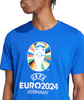 Koszulka męska adidas Euro24 niebieska IT9293