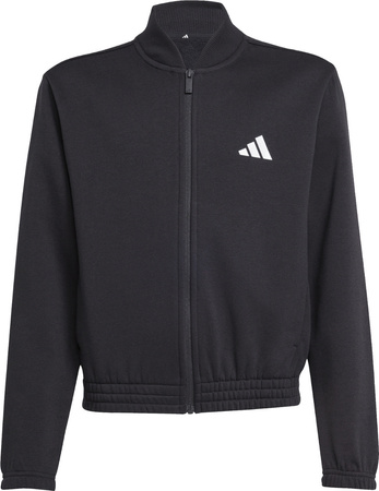 Dres dla dzieci adidas Junior Girls Glam Tracksuit czarny JL7474