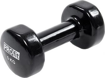 Hantla Hantelka Ciężarek Winylowy do Ćwiczeń Profit 5 kg