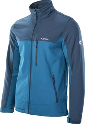 Męski kurtka przejściowa softshell Hi-tec Torel niebiesko-granatowa rozmiar XXL