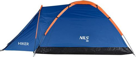 Namiot turystyczny kempingowy Nils Camp Hiker NC6010 2 osobowy niebieski 275x150x105cm