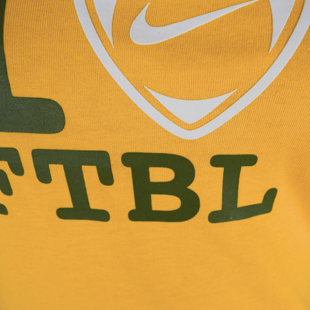 Koszulka damska Nike I Love Ftbl żółta 257286 703