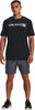 Koszulka męska Under Armour Camo Chest Stripe SS czarna 1376830 001