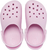 Chodaki sandały klapki dla dzieci Crocs Kids Toddler Classic Clog różowe 206990 6GD