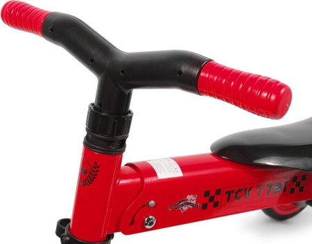 Rowerek 3-kołowy składany TCV-T701 czerwony