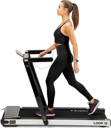 Bieżnia elektryczna HMS LOOP12 czarna