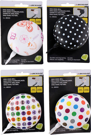 Dzwonek rowerowy Dunlop 80 mm 2060155/119517