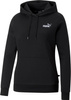 Bluza damska Puma ESS  Embroidery Hoodie FL czarna 670004 01