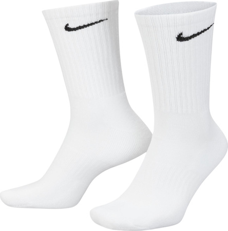 Skarpety Nike Everyday Cush Crew 6 par białe SX7666 100