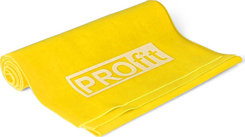 Guma treningowa rehabilitacyjna Fitness Profit Light 120x15x0,35cm