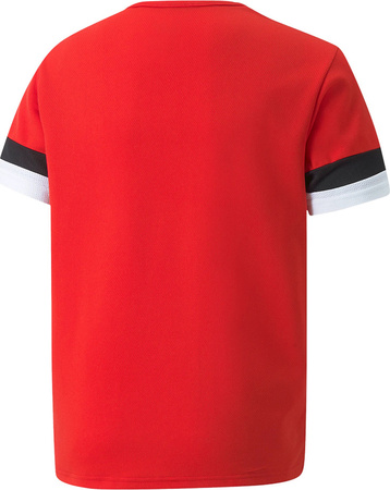 Koszulka dla dzieci Puma teamRISE Jersey Jr czerwona 704938 01