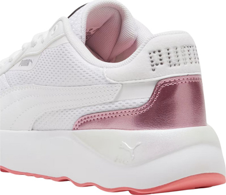 Buty damskie Puma Runtamed Platform GirlPower białe 395259 01