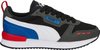 Buty dziecięce sportowe snekarsy R78 Jr czarno-szaro-niebieskie 373616 29