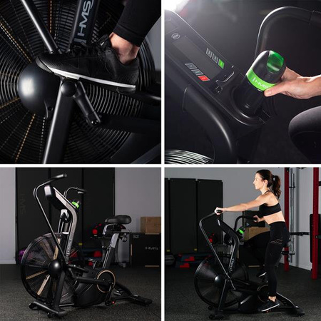 Rower treningowy powietrzny stacjonarny semi commercial HMS mp5458