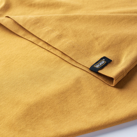 Męska koszulka z krótkim rękawem bawełniana Magnum Ellib żółta rozmiar XL