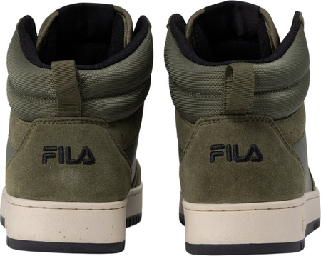 Buty męskie Fila Rega S mid oliwkowe FFM0367 60017