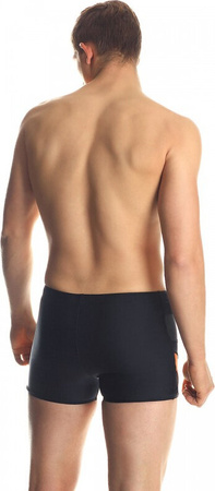 Spodenki kąpielowe męskie Aqua-Speed Sasha czarno szaro pomarańczowe 310 2406