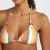 Damski strój kąpielowy dwuczęściowy O'neill CAPRI - BONDEY BIKINI SET orange multistripe rozmiar 36